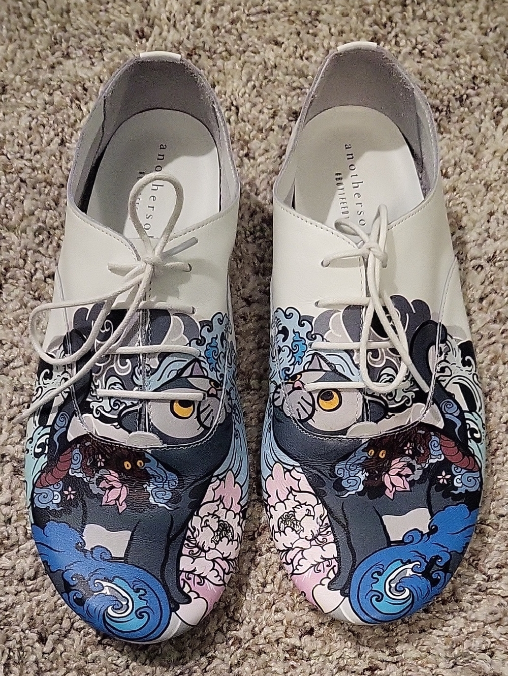 Another  Sole X Irezumi Neko Shoes 2022